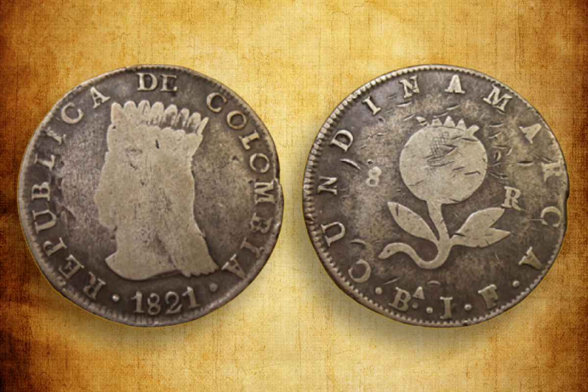 The first coins of Colombia - Colombian Real